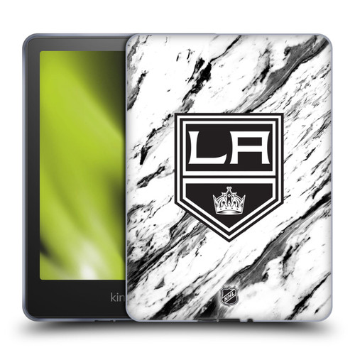 NHL Los Angeles Kings Marble Soft Gel Case for Amazon Kindle Paperwhite 5 (2021)