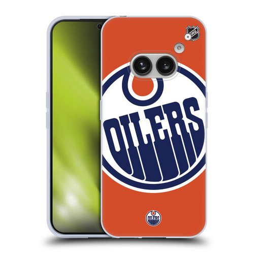 NHL Edmonton Oilers Oversized Soft Gel Case for Nothing Phone (2a)