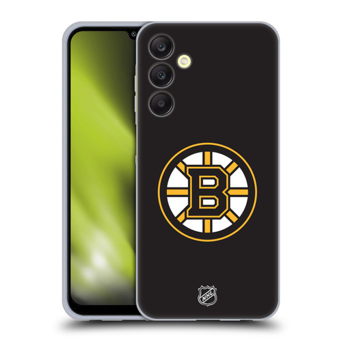 NHL Boston Bruins Plain Soft Gel Case for Samsung Galaxy A25 5G