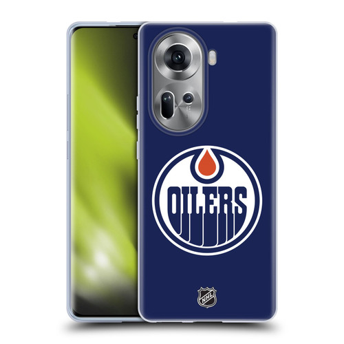 NHL Edmonton Oilers Plain Soft Gel Case for OPPO Reno11