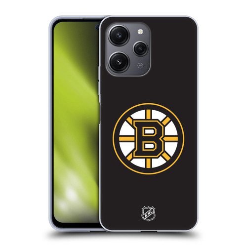 NHL Boston Bruins Plain Soft Gel Case for Xiaomi Redmi 12