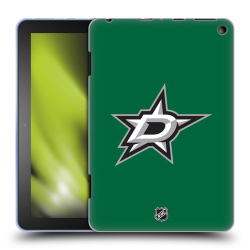 NHL Dallas Stars Plain Soft Gel Case for Amazon Fire HD 8/Fire HD 8 Plus 2020