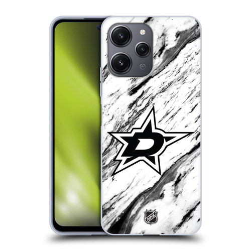 NHL Dallas Stars Marble Soft Gel Case for Xiaomi Redmi 12