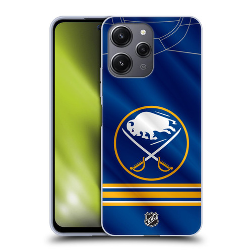 NHL Buffalo Sabres Jersey Soft Gel Case for Xiaomi Redmi 12