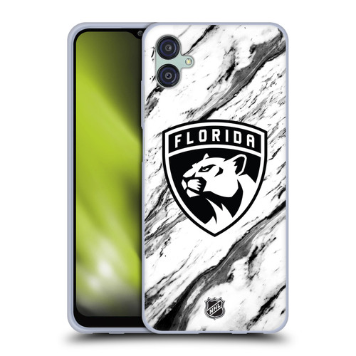 NHL Florida Panthers Marble Soft Gel Case for Samsung Galaxy M04 5G / A04e