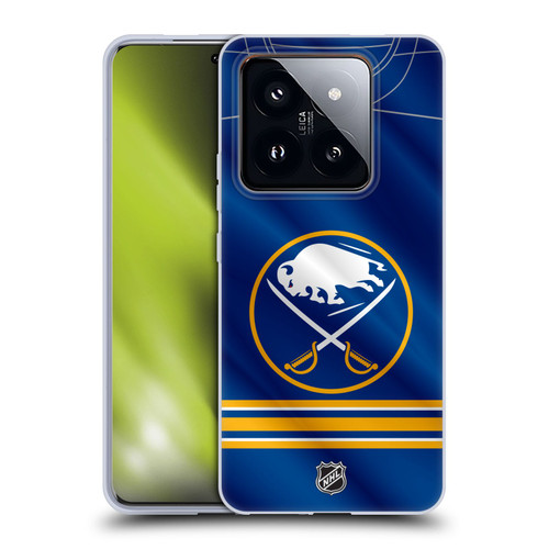 NHL Buffalo Sabres Jersey Soft Gel Case for Xiaomi 14 Pro