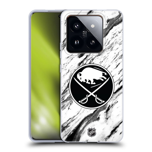 NHL Buffalo Sabres Marble Soft Gel Case for Xiaomi 14 Pro