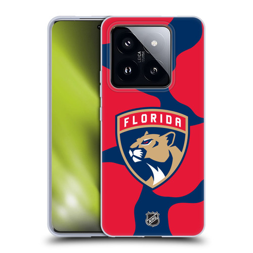 NHL Florida Panthers Cow Pattern Soft Gel Case for Xiaomi 14 Pro