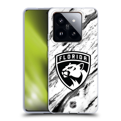 NHL Florida Panthers Marble Soft Gel Case for Xiaomi 14 Pro
