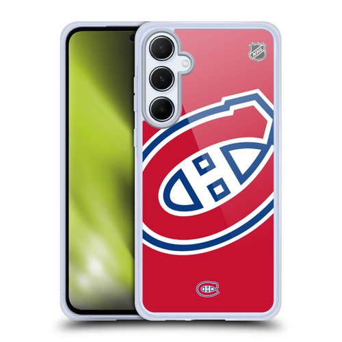 NHL Montreal Canadiens Oversized Soft Gel Case for Samsung Galaxy A55 5G