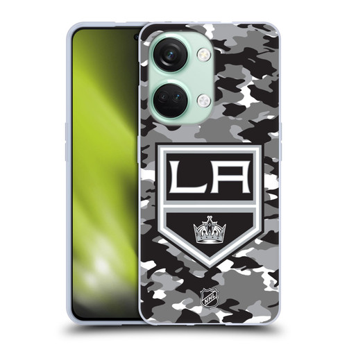 NHL Los Angeles Kings Camouflage Soft Gel Case for OnePlus Nord 3 5G