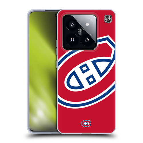NHL Montreal Canadiens Oversized Soft Gel Case for Xiaomi 14 Pro