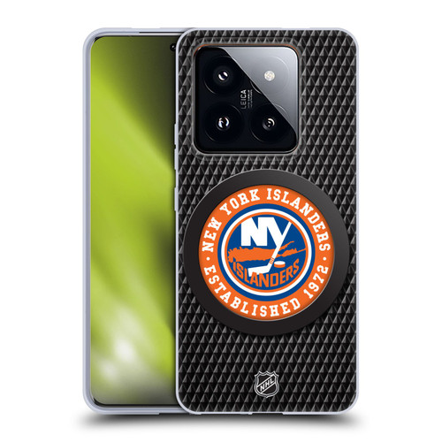 NHL New York Islanders Puck Texture Soft Gel Case for Xiaomi 14 Pro