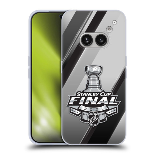 NHL 2021 Stanley Cup Final Stripes 2 Soft Gel Case for Nothing Phone (2a)