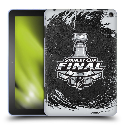 NHL 2021 Stanley Cup Final Distressed Soft Gel Case for Amazon Fire HD 8/Fire HD 8 Plus 2020