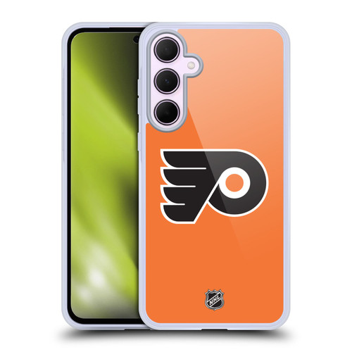 NHL Philadelphia Flyers Plain Soft Gel Case for Samsung Galaxy A35 5G