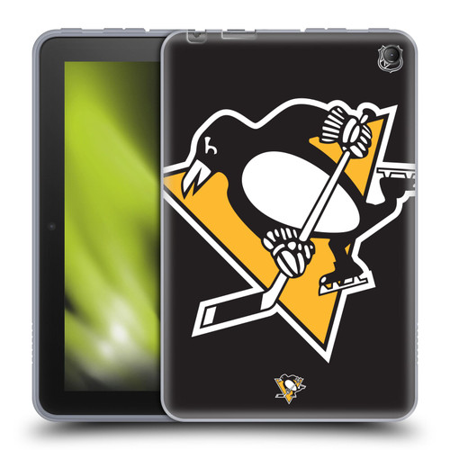 NHL Pittsburgh Penguins Oversized Soft Gel Case for Amazon Fire 7 2022