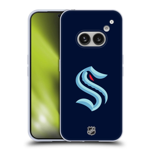 NHL Seattle Kraken Plain Soft Gel Case for Nothing Phone (2a)