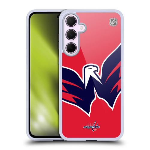 NHL Washington Capitals Oversized Soft Gel Case for Samsung Galaxy A35 5G