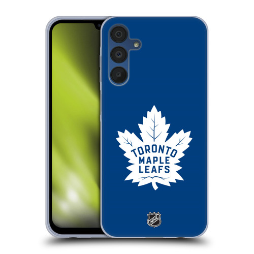 NHL Toronto Maple Leafs Plain Soft Gel Case for Samsung Galaxy A15
