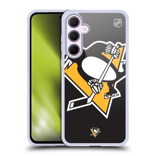 NHL Pittsburgh Penguins Oversized Soft Gel Case for Samsung Galaxy A35 5G