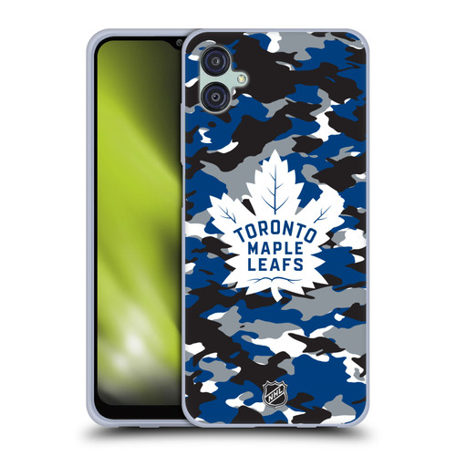NHL Toronto Maple Leafs Camouflage Soft Gel Case for Samsung Galaxy M04 5G / A04e