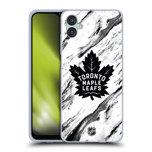 NHL Toronto Maple Leafs Marble Soft Gel Case for Samsung Galaxy M04 5G / A04e