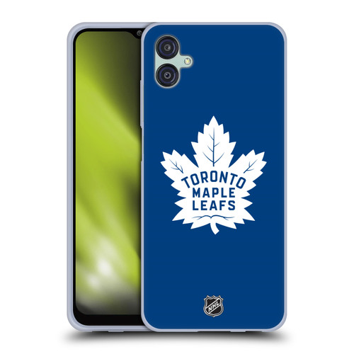 NHL Toronto Maple Leafs Plain Soft Gel Case for Samsung Galaxy M04 5G / A04e
