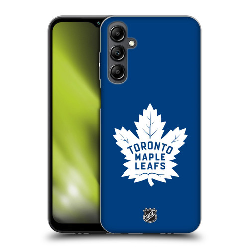 NHL Toronto Maple Leafs Plain Soft Gel Case for Samsung Galaxy M14 5G