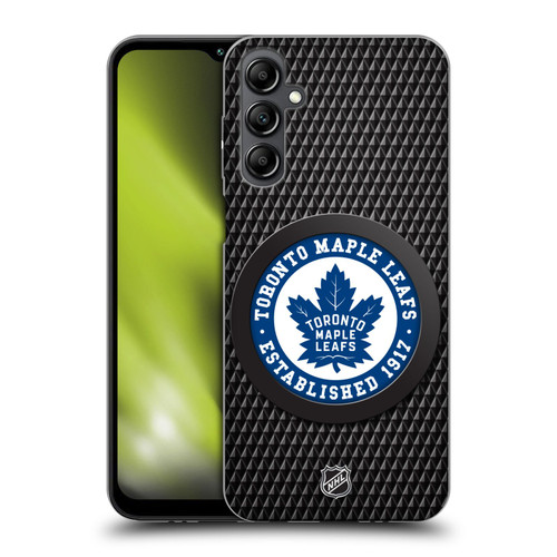 NHL Toronto Maple Leafs Puck Texture Soft Gel Case for Samsung Galaxy M14 5G