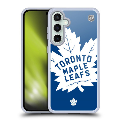 NHL Toronto Maple Leafs Oversized Soft Gel Case for Samsung Galaxy S23 FE 5G