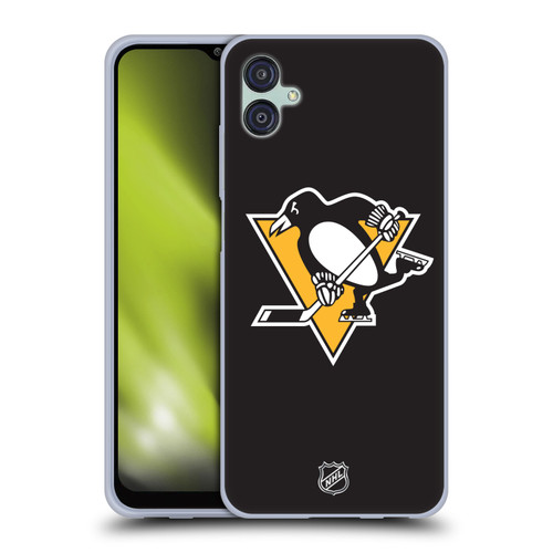 NHL Pittsburgh Penguins Plain Soft Gel Case for Samsung Galaxy M04 5G / A04e