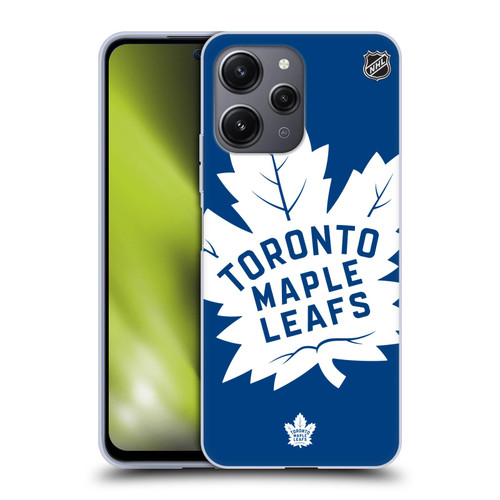 NHL Toronto Maple Leafs Oversized Soft Gel Case for Xiaomi Redmi 12