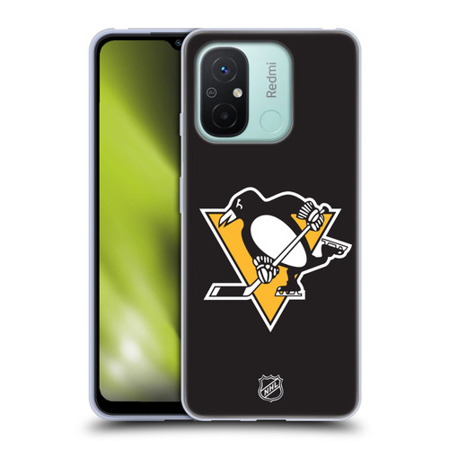 NHL Pittsburgh Penguins Plain Soft Gel Case for Xiaomi Redmi 12C