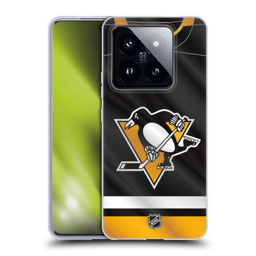 NHL Pittsburgh Penguins Jersey Soft Gel Case for Xiaomi 14 Pro