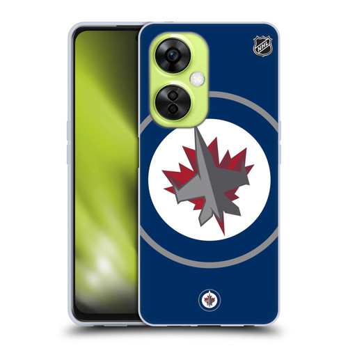 NHL Winnipeg Jets Oversized Soft Gel Case for OnePlus Nord CE 3 Lite 5G