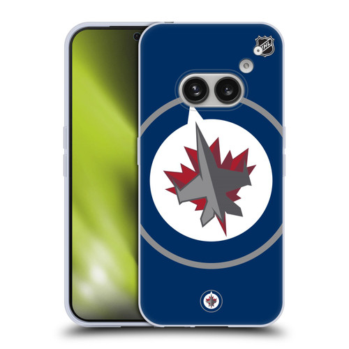 NHL Winnipeg Jets Oversized Soft Gel Case for Nothing Phone (2a)