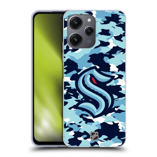 NHL Seattle Kraken Camouflage Soft Gel Case for Xiaomi Redmi 12