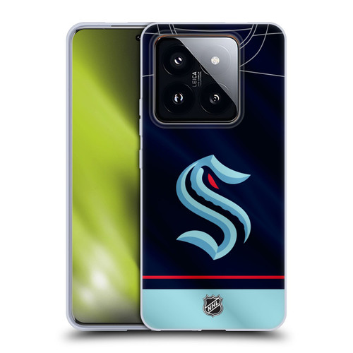 NHL Seattle Kraken Jersey Soft Gel Case for Xiaomi 14 Pro