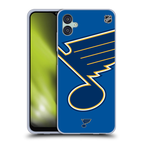 NHL St Louis Blues Oversized Soft Gel Case for Samsung Galaxy M04 5G / A04e