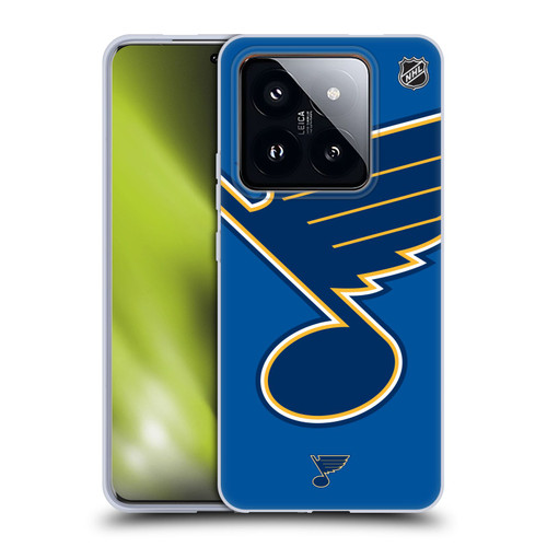 NHL St Louis Blues Oversized Soft Gel Case for Xiaomi 14 Pro