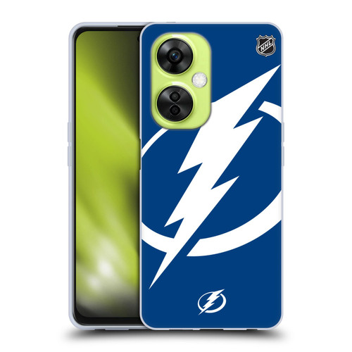 NHL Tampa Bay Lightning Oversized Soft Gel Case for OnePlus Nord CE 3 Lite 5G