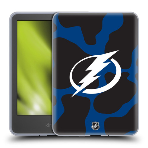 NHL Tampa Bay Lightning Cow Pattern Soft Gel Case for Amazon Kindle 11th Gen 6in 2022