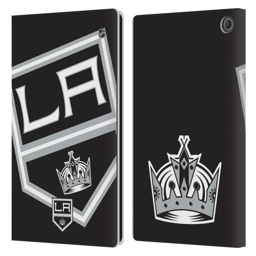 NHL Los Angeles Kings Oversized Leather Book Wallet Case Cover For Amazon Fire Max 11 2023