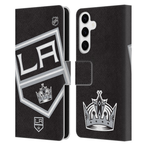 NHL Los Angeles Kings Oversized Leather Book Wallet Case Cover For Samsung Galaxy S24+ 5G