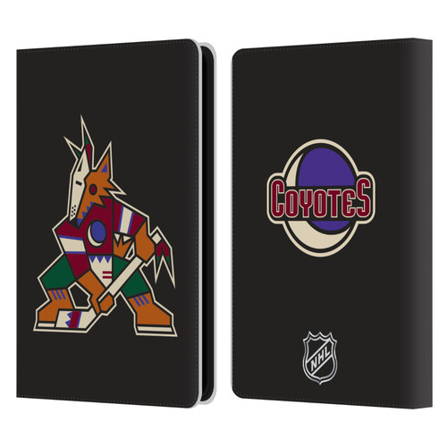 NHL Arizona Coyotes Plain Leather Book Wallet Case Cover For Amazon Kindle Paperwhite 5 (2021)