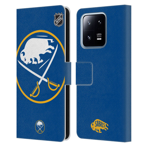 NHL Buffalo Sabres Oversized Leather Book Wallet Case Cover For Xiaomi 13 Pro 5G