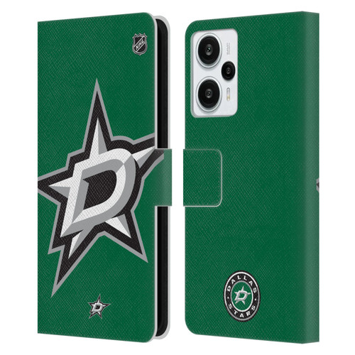 NHL Dallas Stars Oversized Leather Book Wallet Case Cover For Xiaomi Redmi Note 12T