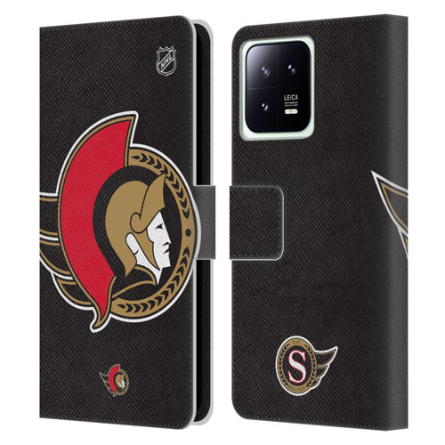 NHL Ottawa Senators Oversized Leather Book Wallet Case Cover For Xiaomi 13 5G