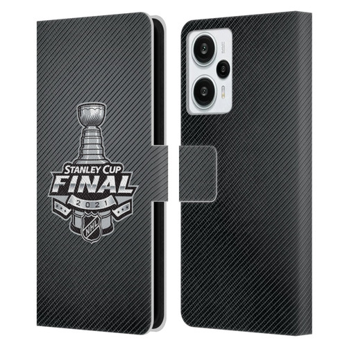 NHL 2021 Stanley Cup Final Stripes Leather Book Wallet Case Cover For Xiaomi Redmi Note 12T